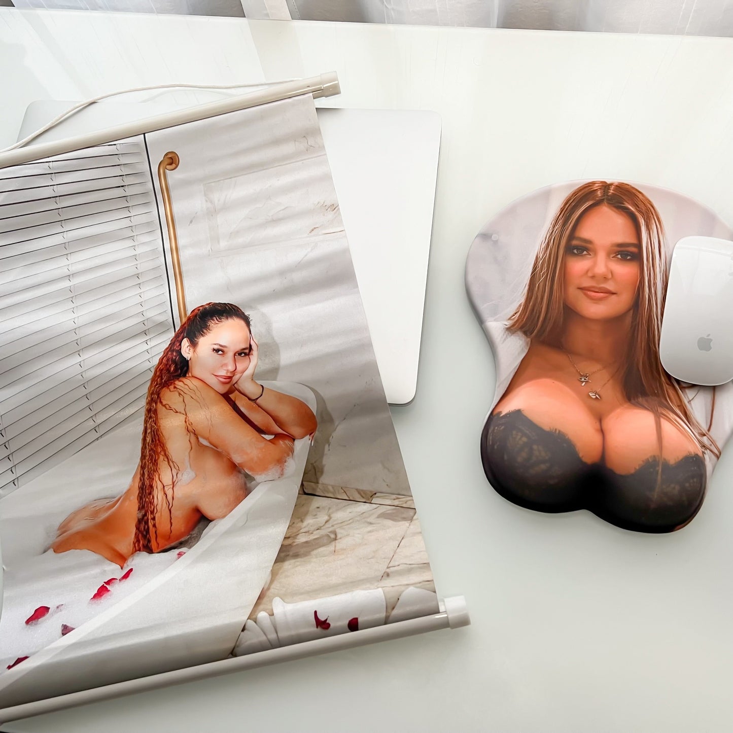 Workspace Warrior Bundle: Wall Banner + Mousepad